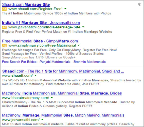 Marriage web sites